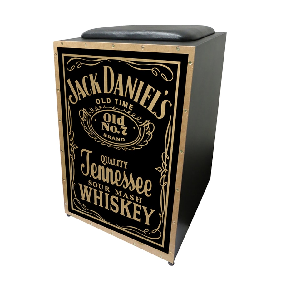 Cajon Jaguar PB005EQ Jack Daniels Eletroacústico