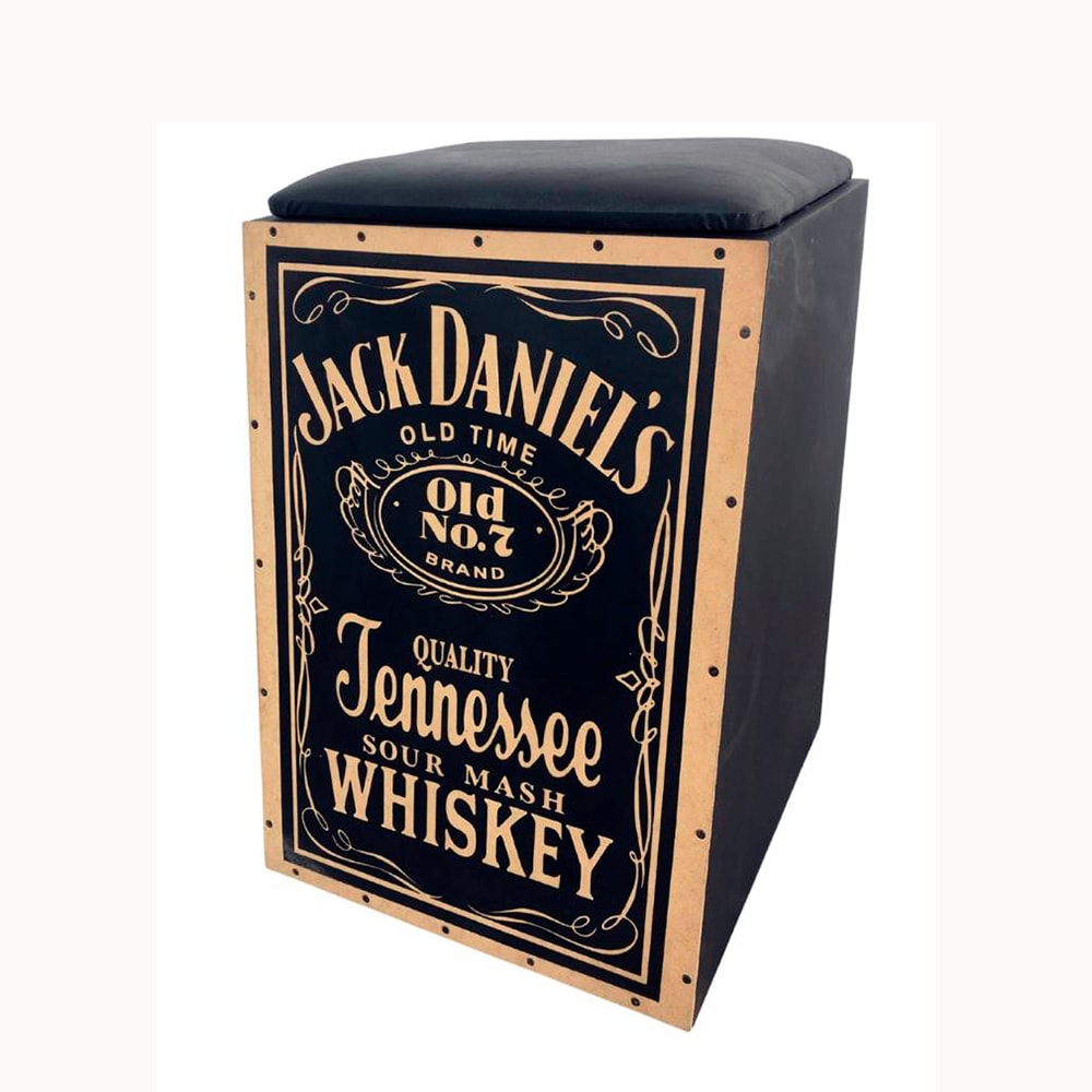 Cajon Jaguar PB005EQ Jack Daniel's Eletroacústico
