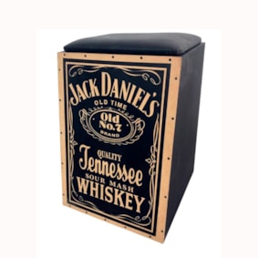 Cajon Jaguar PB005EQ Jack Daniel's Eletroacústico
