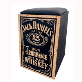 Cajon Jaguar PB005EQ Jack Daniel's Eletroacústico