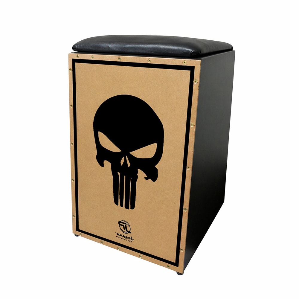 Cajon Jaguar PB033EQ Eletroacústico Justiceiro