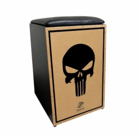 Cajon Jaguar PB033EQ Eletroacústico Justiceiro