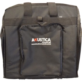 Capa para Acordeon de 120 Baixos Akustica Musical de Lona Capa para Acordeon de 120 Baixos Akustica Musical de Lona