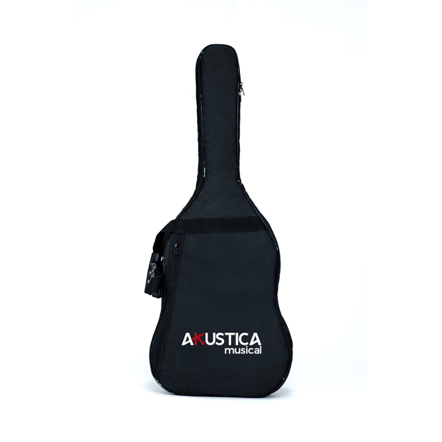 Capa para Violão 12 Cordas Estofada Akustica Musical Capa para Violão 12 Cordas Estofada Akustica Musical