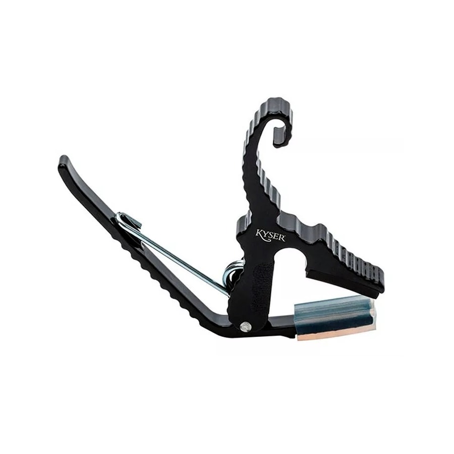 Capotraste Kyser KG3BA Preto Profissional  Capotraste Kyser KG3BA Preto Profissional