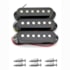 Captador Andaluz SST001 Preto Para Guitarra Stratocaster SSS KIT Com 3 Unidades Captador Andaluz SST001 Preto Para Guitarra Stratocaster SSS KIT Com 3 Unidades