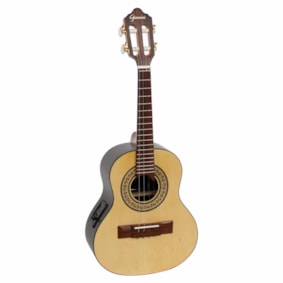 Cavaquinho Giannini CS1 Imbuia EQ NS Série Raiz Natural Fosco Elétrico