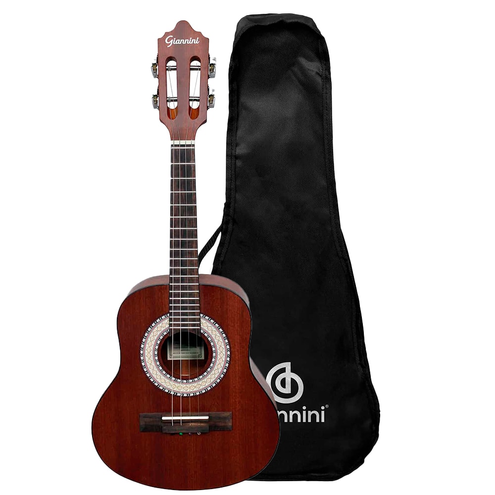 Cavaquinho Giannini Performance Plus CS-34 SLS E Sapele Satin Acústico C/ Bag