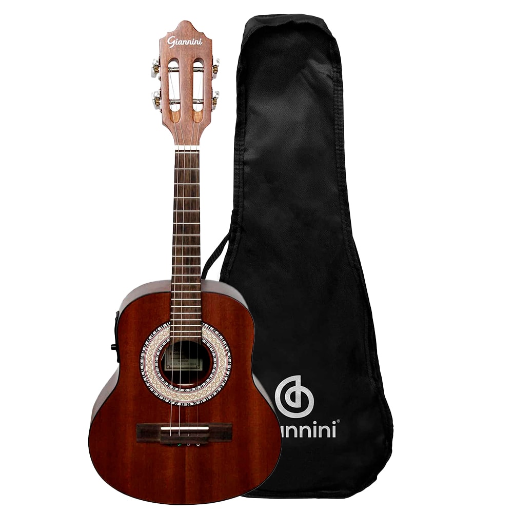 Cavaquinho Giannini Performance Plus CS-34 SLS EQ Sapele Satin Eletroacústico C/ Bag