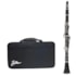 Clarinete Zellmer ZCL600N Em Bb Sib Preto Com Case Clarinete Zellmer ZCL600N Em Bb Sib Preto Com Case