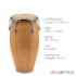 Conga D One Havana DP802HB 11 3/4 ” Satin 