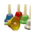 Conjunto de Sinos Musicais Vibratom Coloridos P4880