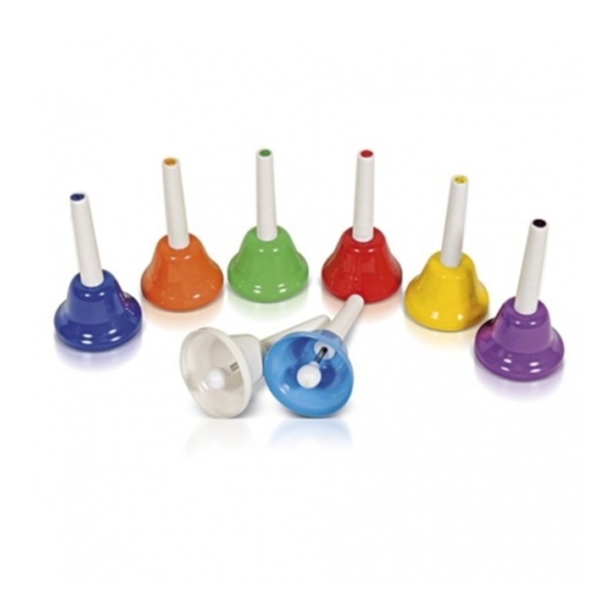 Conjunto de Sinos Musicais Vibratom Coloridos P4880 Conjunto de Sinos Musicais Vibratom Coloridos P4880