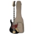 Contrabaixo Benson Hardy 4C BK Preto Gold E/TT Jazz Bass Passivo C/ Bag 