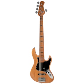 Contrabaixo Benson Hardy 5C NA Natural C/BK Jazz Bass Passivo C/ Bag 