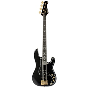 Contrabaixo Benson Precision Bass 4C BK Black Gold Hardy Series Passivo C/ Bag 