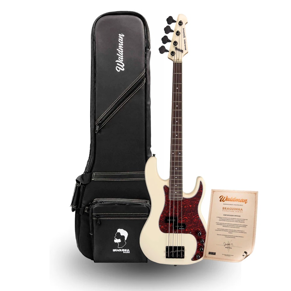 Contrabaixo Braguinha Signature 4C Ativo Waldman MPB-722BRA Precision