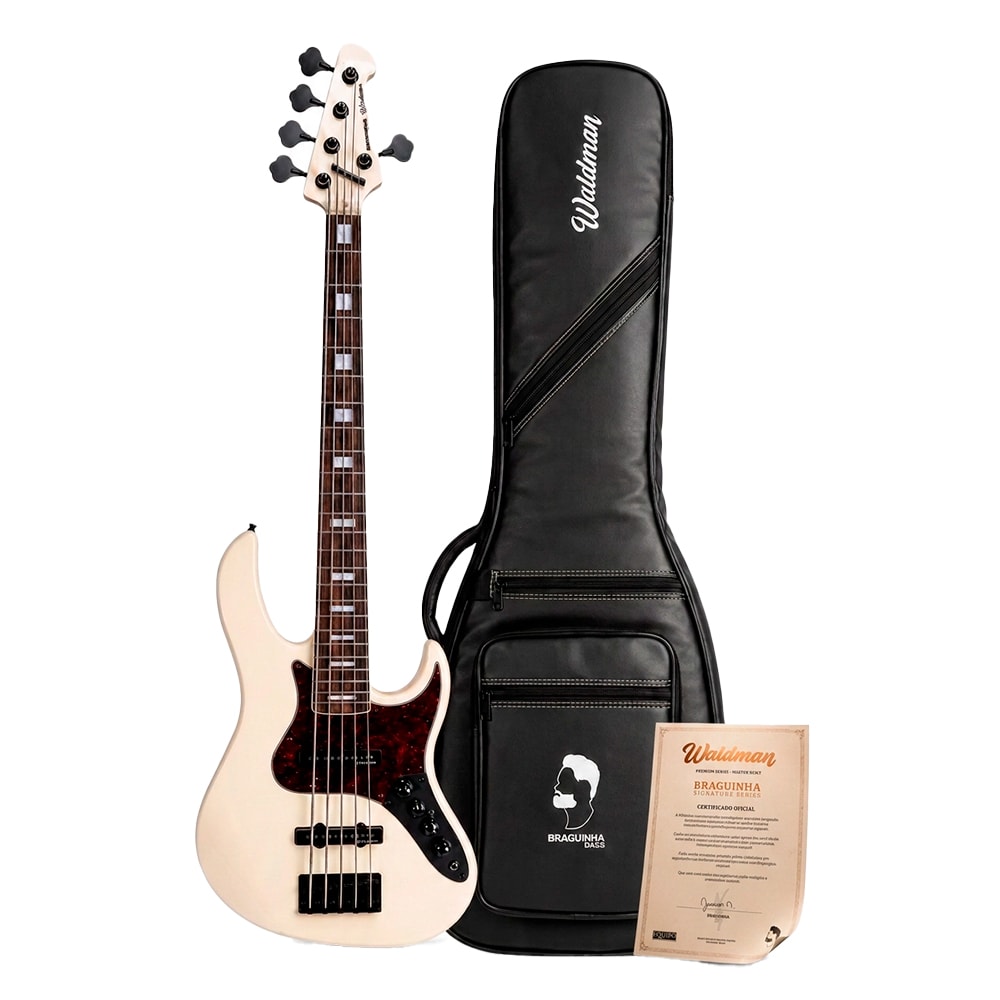 Contrabaixo Braguinha Signature 5C Ativo Waldman MJJ-724BRA 