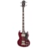 Contrabaixo Epiphone EB-3 SG Bass Passivo de 4 Cordas Cherry Vermelho C/ Escudo Preto e Escala Escura Contrabaixo Epiphone EB-3 SG Bass Passivo de 4 Cordas Cherry Vermelho C/ Escudo Preto e Escala Escura