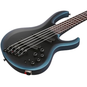 Contrabaixo Ibanez BTB605MS MAM Midnight Arctic Matte 5 Cordas Ativo C/ Case