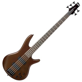 Contrabaixo Ibanez GSR205B WNF Walnut Flat 5 Cordas Ativo