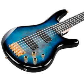 Contrabaixo Ibanez GSR205PC TMU Tropical Seafloor Matte 5 Cordas Ativo	