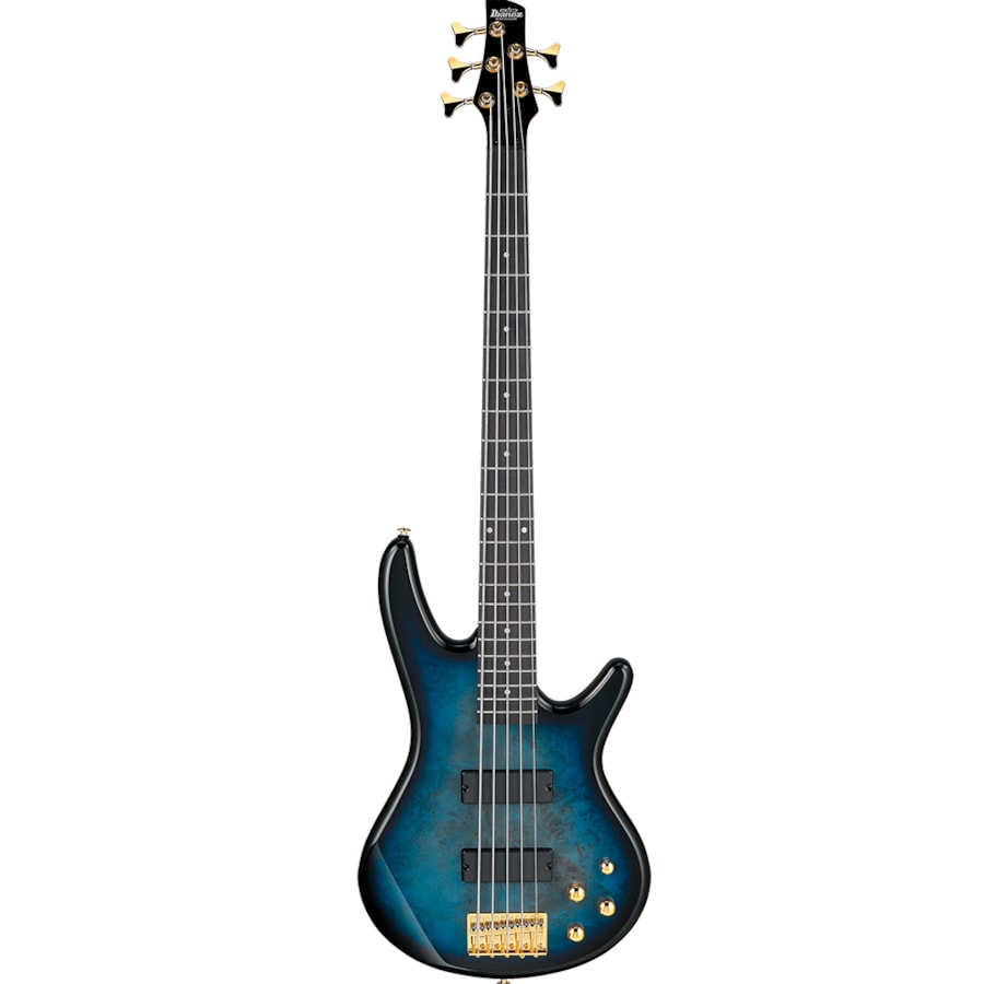Contrabaixo Ibanez GSR205PC TMU Tropical Seafloor Matte 5 Cordas Ativo	