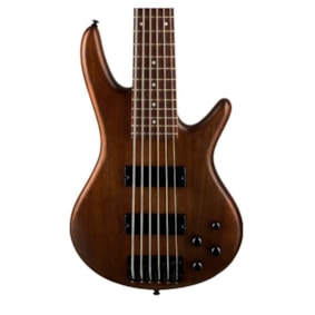 Contrabaixo Ibanez GSR206B WNF Walnut Flat Ativo 6 Cordas