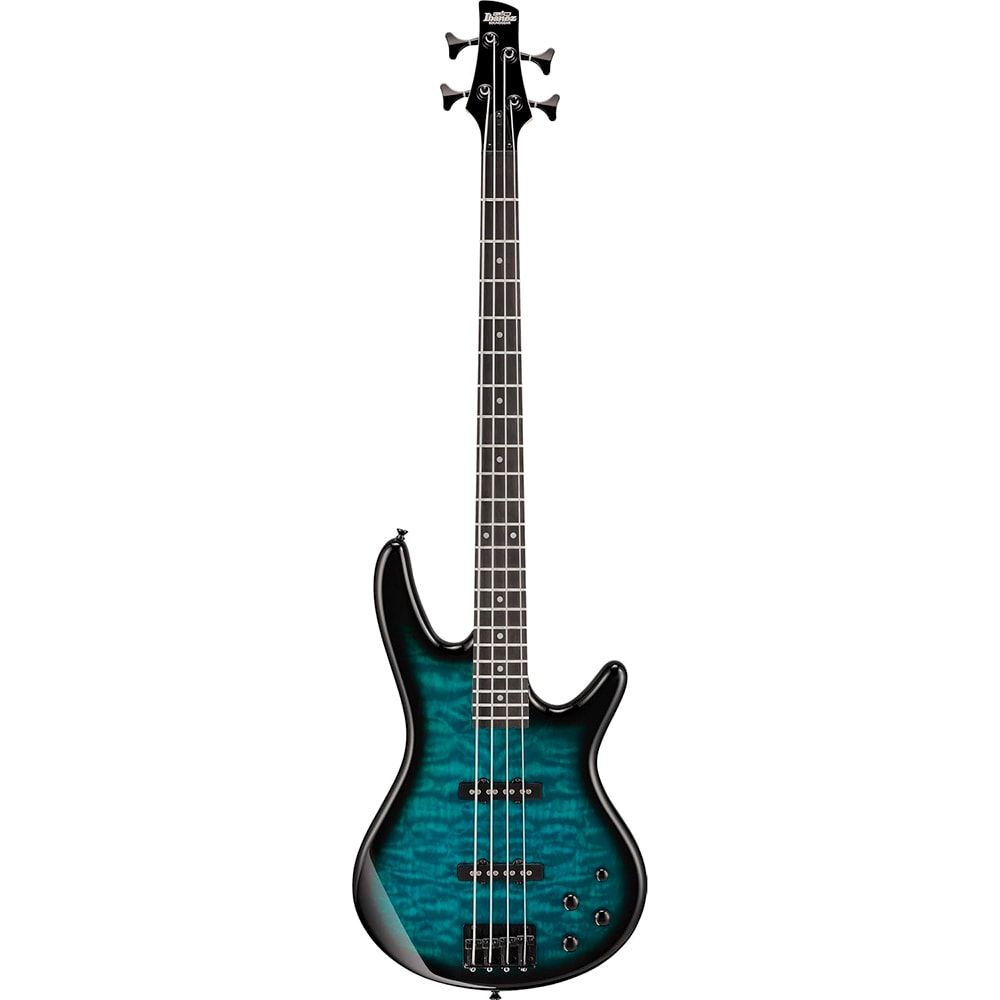 Contrabaixo Ibanez GSR280QA TMS Transparent Marine Sunburst Passivo 4 Cordas