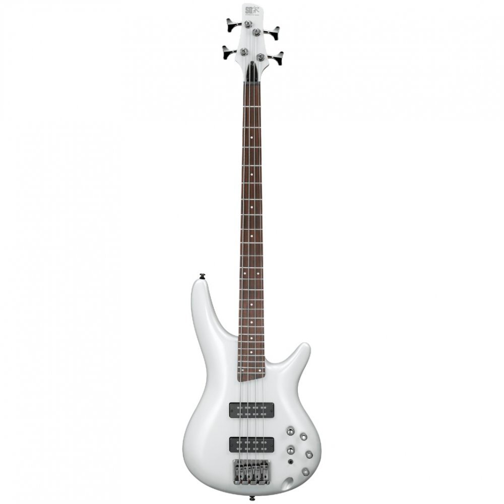 Contrabaixo Ibanez SR300E PW WK Pearl White Ativo 4 Cordas
