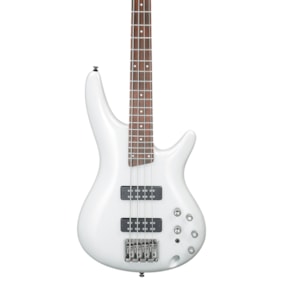 Contrabaixo Ibanez SR300E PW WK Pearl White Ativo 4 Cordas