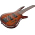Contrabaixo Ibanez SR505A MHL Mogno Marrom Burst Ativo/Passivo 5 Cordas