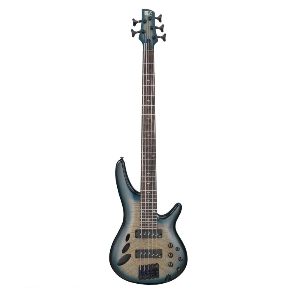 Contrabaixo Ibanez SRD905 CTL Cosmic Blue Ativo/Passivo 5 Cordas