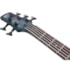 Contrabaixo Ibanez SRD905 CTL Cosmic Blue Ativo/Passivo 5 Cordas