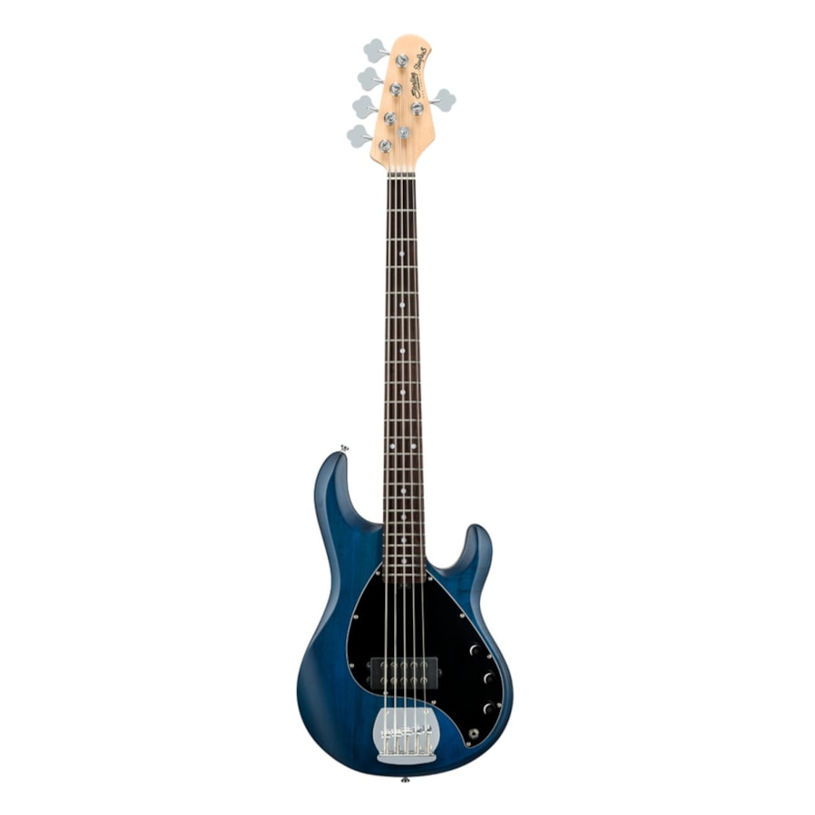 Contrabaixo Sterling StingRay Ray 5 Trans Blue Satin Contrabaixo Sterling StingRay Ray 5 Trans Blue Satin