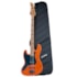 Contrabaixo Strinberg Canhoto JBS154AD LH OR Orange Signature Aninha Deleones Ativo/Passivo 4 Cordas C/ Bag 