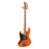 Contrabaixo Strinberg Canhoto JBS155AD LH OR Orange Signature Aninha Deleones Ativo/Passivo 4 Cordas C/ Bag