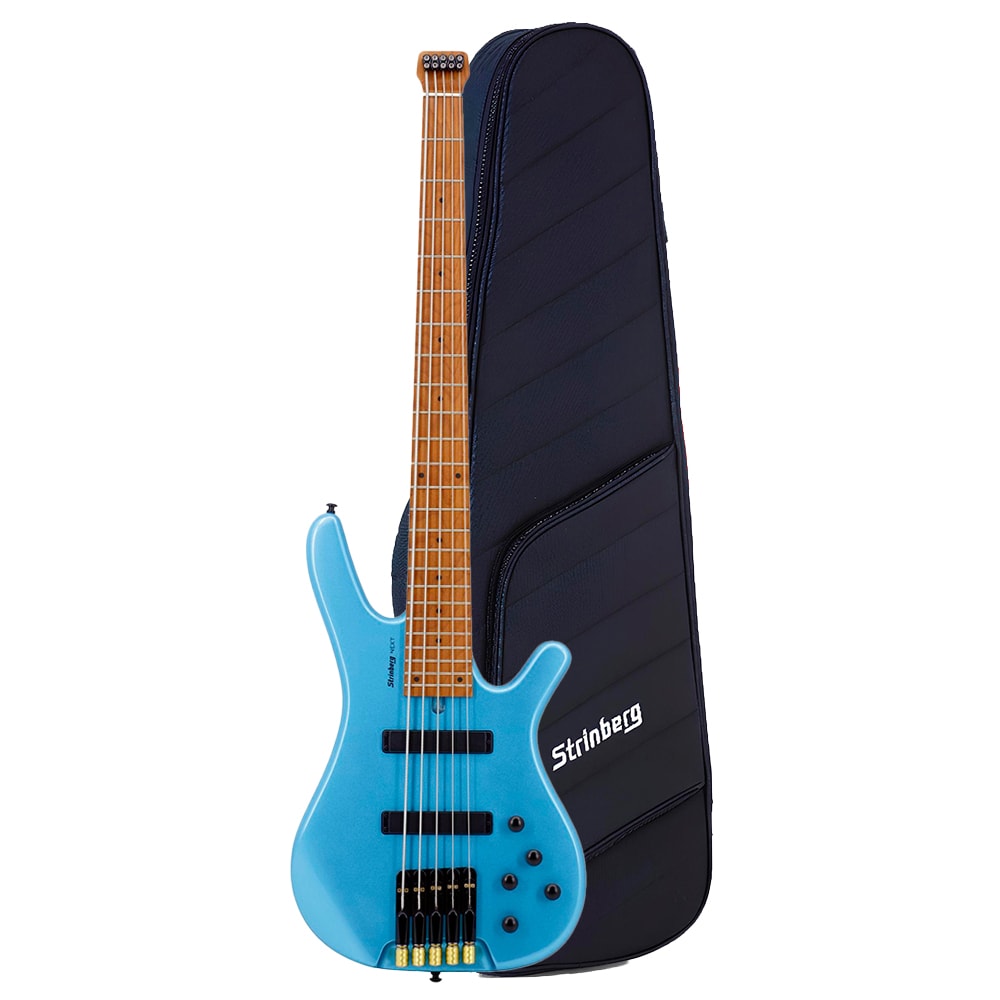 Contrabaixo Strinberg HBN5 BL Blue Ativo 5 Cordas