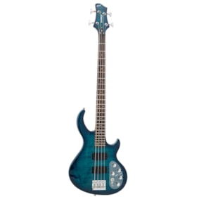 Contrabaixo Strinberg Horizon H4B TBL Transparent Blue Ativo/Passivo 4 Cordas