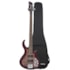Contrabaixo Strinberg Horizon H4B TRB Transparent Red / Black Ativo/Passivo 4 Cordas