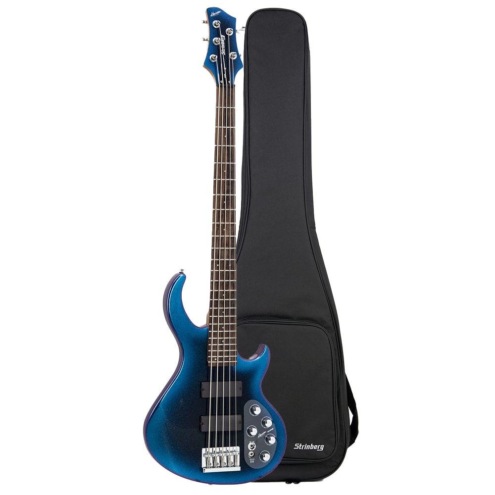 Contrabaixo Strinberg Horizon H5B CBB Chamaleon Ativo/Passivo 5 Cordas