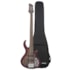 Contrabaixo Strinberg Horizon H5B TRB Transparent Red / Black Ativo/Passivo 5 Cordas