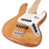 Contrabaixo SX SJB/ALDER Jazz Bass de 4 Cordas Natural c/ Escudo Branco