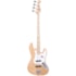 Contrabaixo SX SJB75 Jazz Bass de 4 Cordas em Ash Natural c/ Escudo Branco Contrabaixo SX SJB75 Jazz Bass de 4 Cordas em Ash Natural c/ Escudo Branco