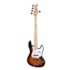 Contrabaixo SX SJB75 Jazz Bass de 5 Cordas Sunburst C/ Escudo Branco Contrabaixo SX SJB75 Jazz Bass de 5 Cordas Sunburst C/ Escudo Branco