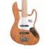 Contrabaixo SX SJB755 ASH NA Jazz Bass de 5 Cordas Natural c/ Escudo Branco