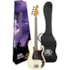Contrabaixo SX SPB62+ Precision Bass de 4 Cordas Vintage White - Acompanha Bag