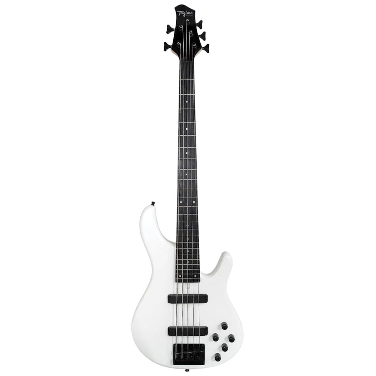 Contrabaixo Tagima Millenium Custom 5 Classic Series Ativo Branco