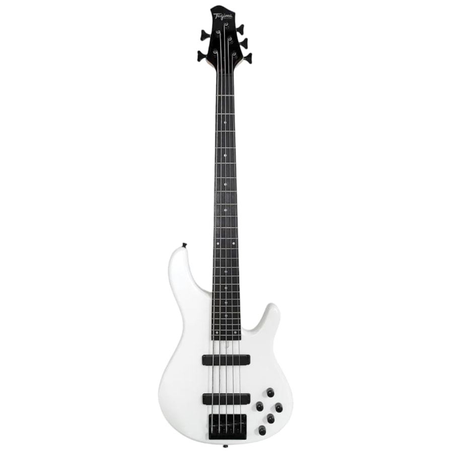 Contrabaixo Tagima Millenium Custom 5 Classic Series Ativo Branco WH Contrabaixo Tagima Millenium Custom 5 Classic Series Ativo Branco WH