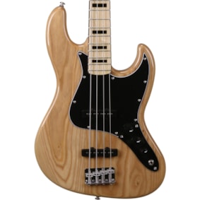 Contrabaixo Tagima TJB 4 NT C/BK 4 Cordas Classic Series Jazz Bass Passivo Natural C/ Escala Clara e Escudo Preto